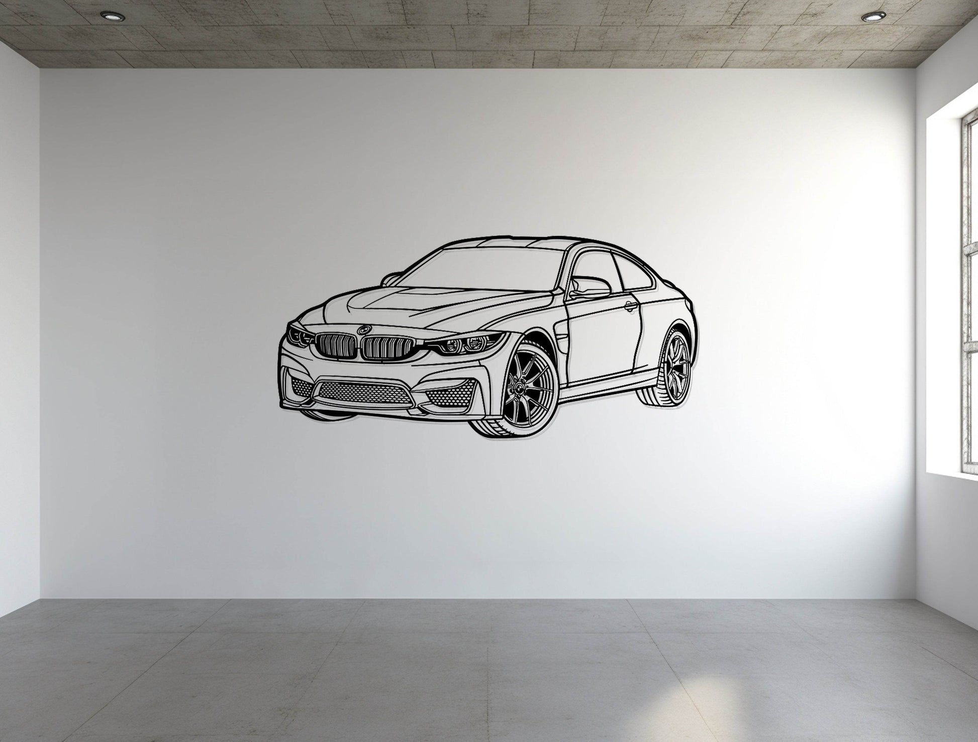 F82 M4 Perspective - Metal Wall Art - Metal Art
