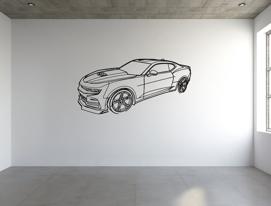 Camaro 1LE 2019 - Metal Wall Art