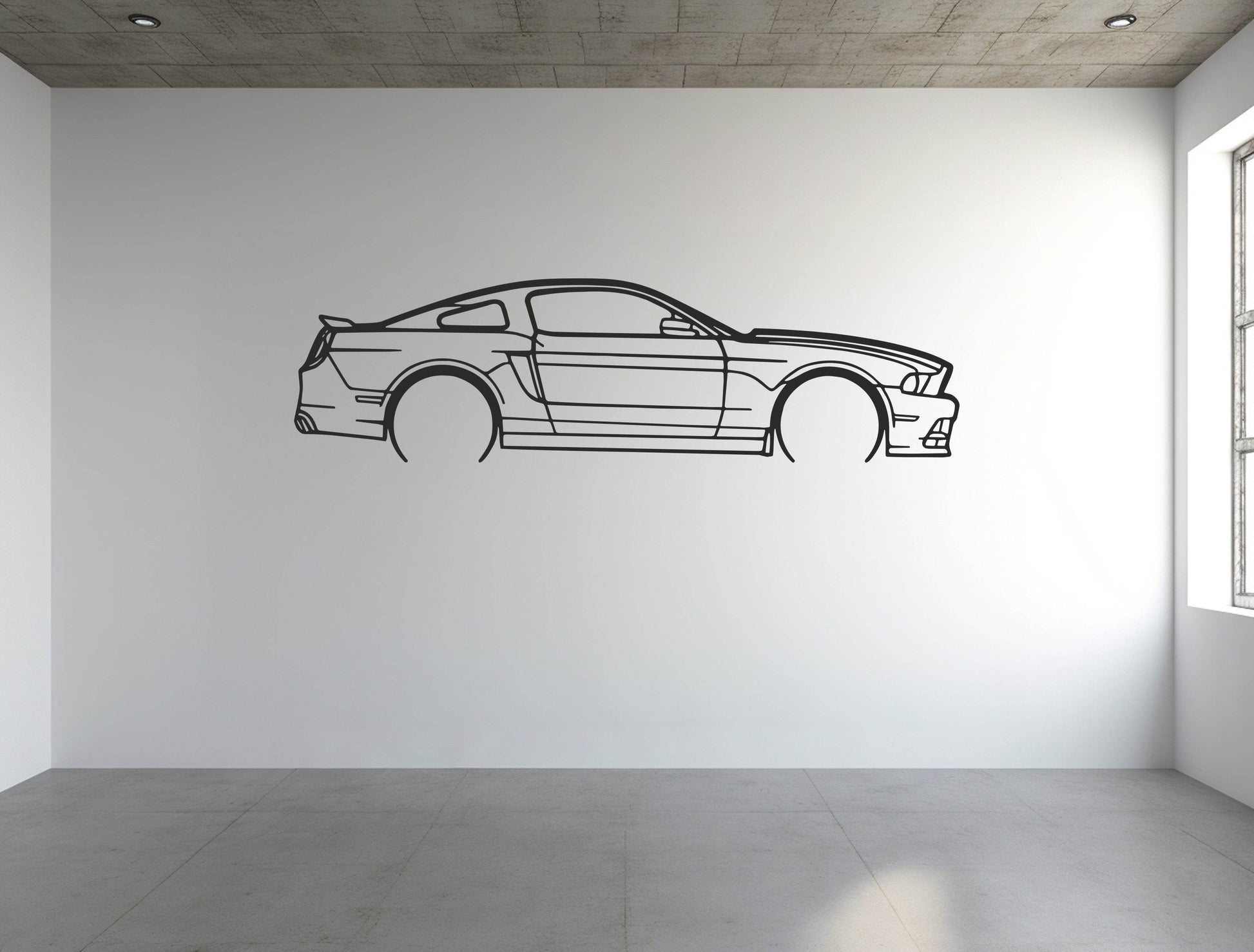 Mustang S197 - Metal Wall Art - Metal Art