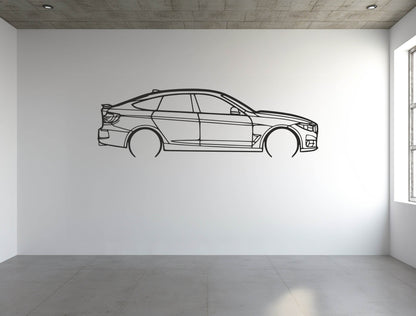 3 Series GT (F34) - Metal Wall Art - Metal Art