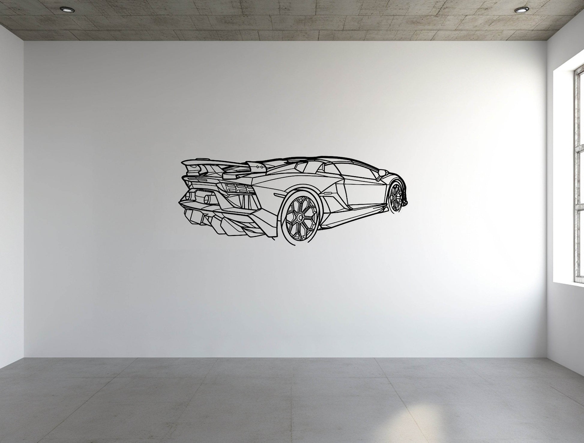 Aventador SVJ Roadster - Metal Wall Art - Metal Art