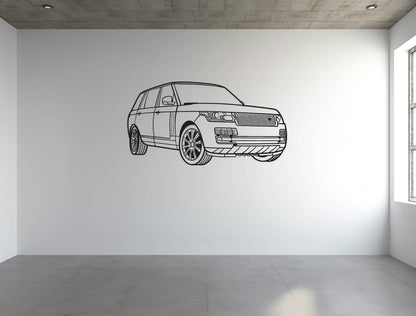 Range Rover - Metal Wall Art - Metal Art