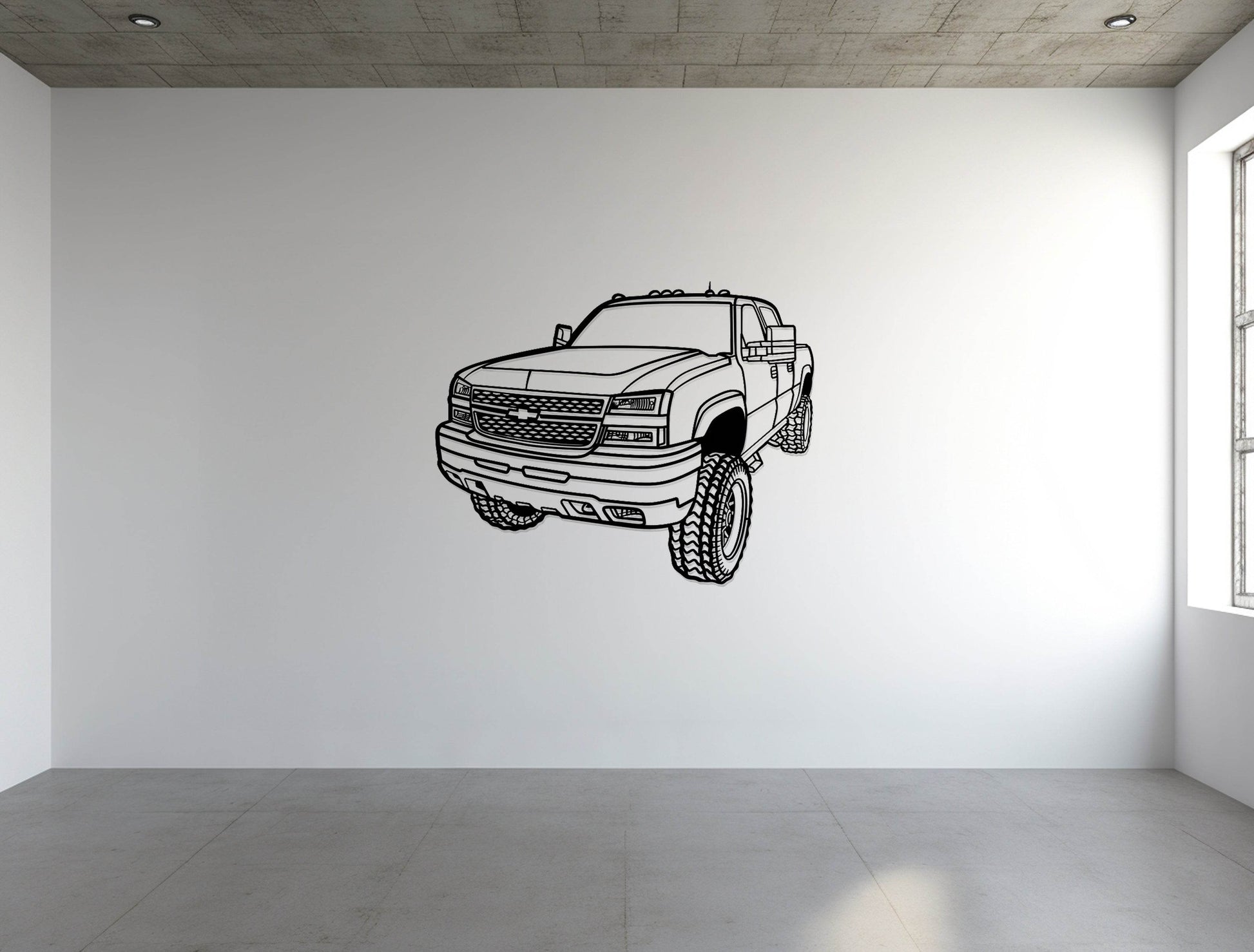 Silverado Perspective - Metal Wall Art - Metal Art
