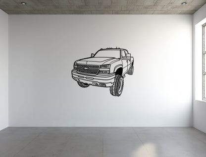 Silverado Perspective - Metal Wall Art - Metal Art