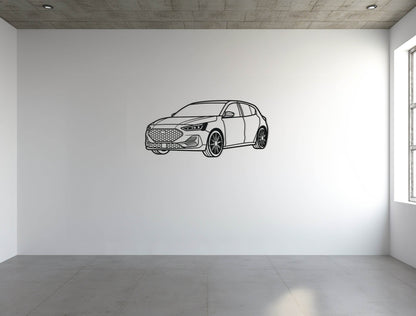 Focus ST Edition Perspective - Metal Wall Art - Metal Art