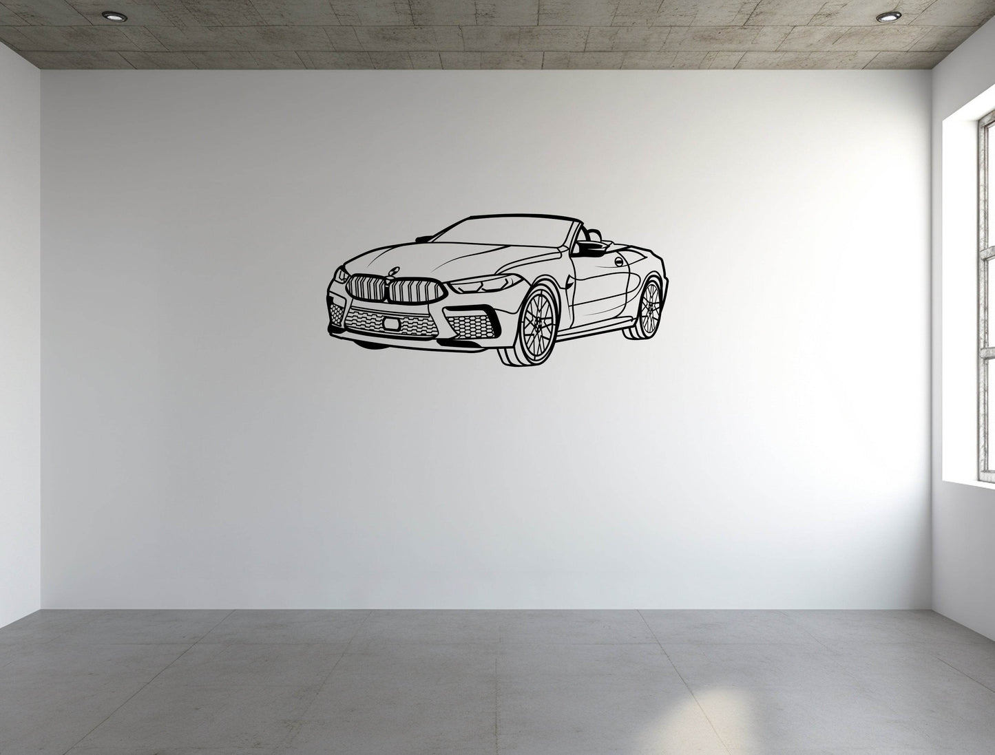 M8 Cabriolet - Metal Wall Art - Metal Art