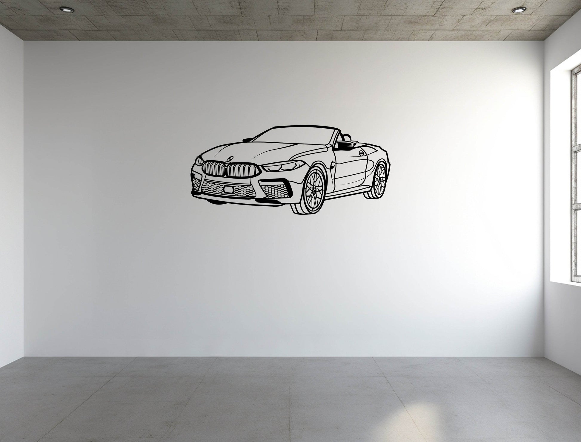 M8 Cabriolet - Metal Wall Art - Metal Art