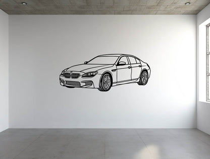 M6 Gran Coupe - Metal Wall Art - Metal Art