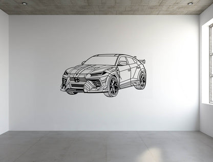 Urus Perspective - Metal Wall Art - Metal Art