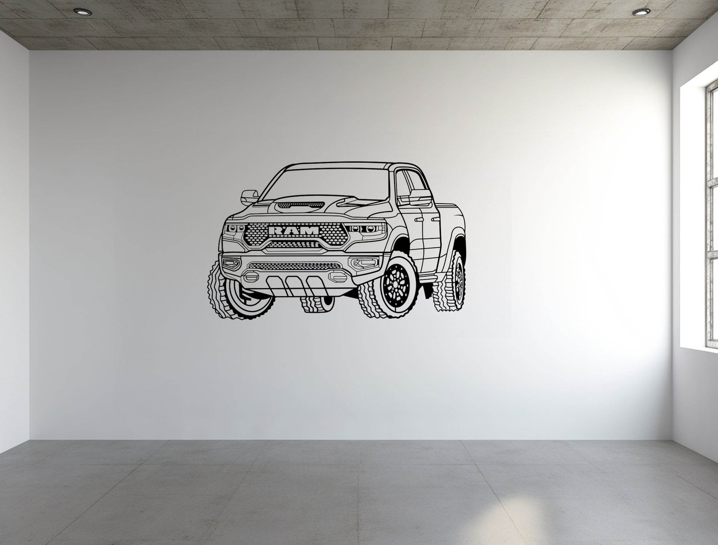 1500 TRX Perspective - Metal Wall Art - Metal Art