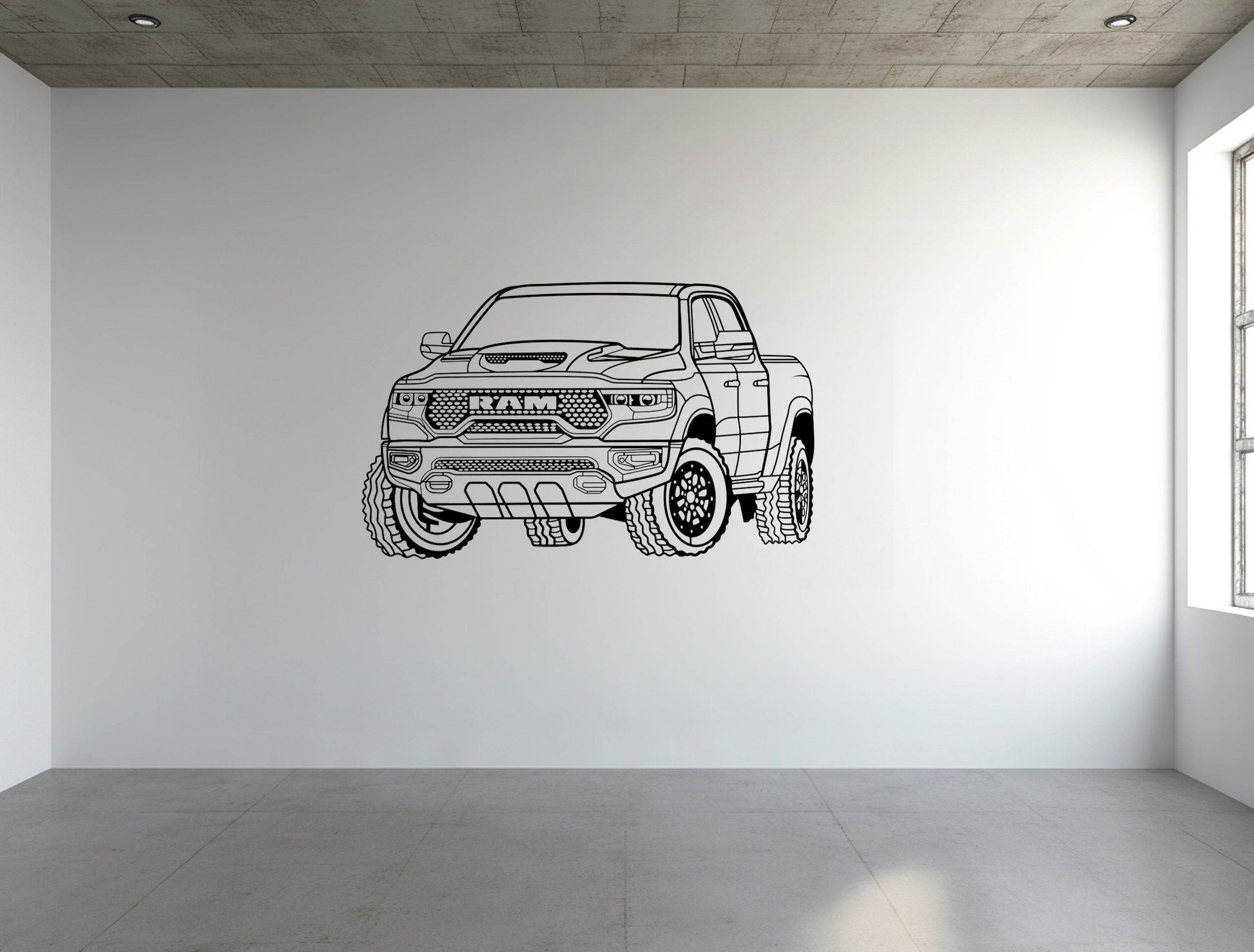 1500 TRX Perspective - Metal Wall Art - Metal Art