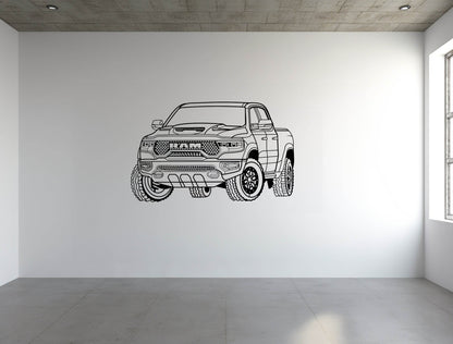 1500 TRX Perspective - Metal Wall Art - Metal Art