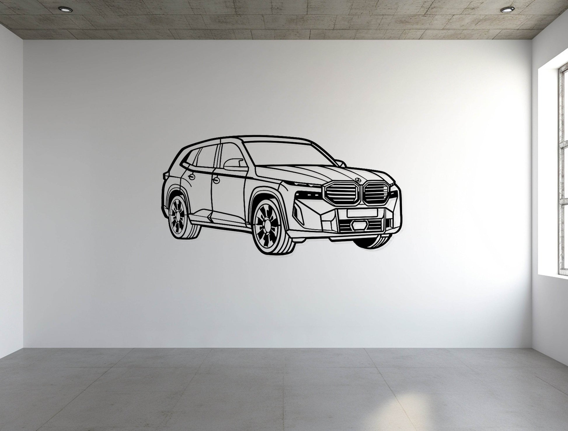 XM 50E Perspective - Metal Wall Art - Metal Art