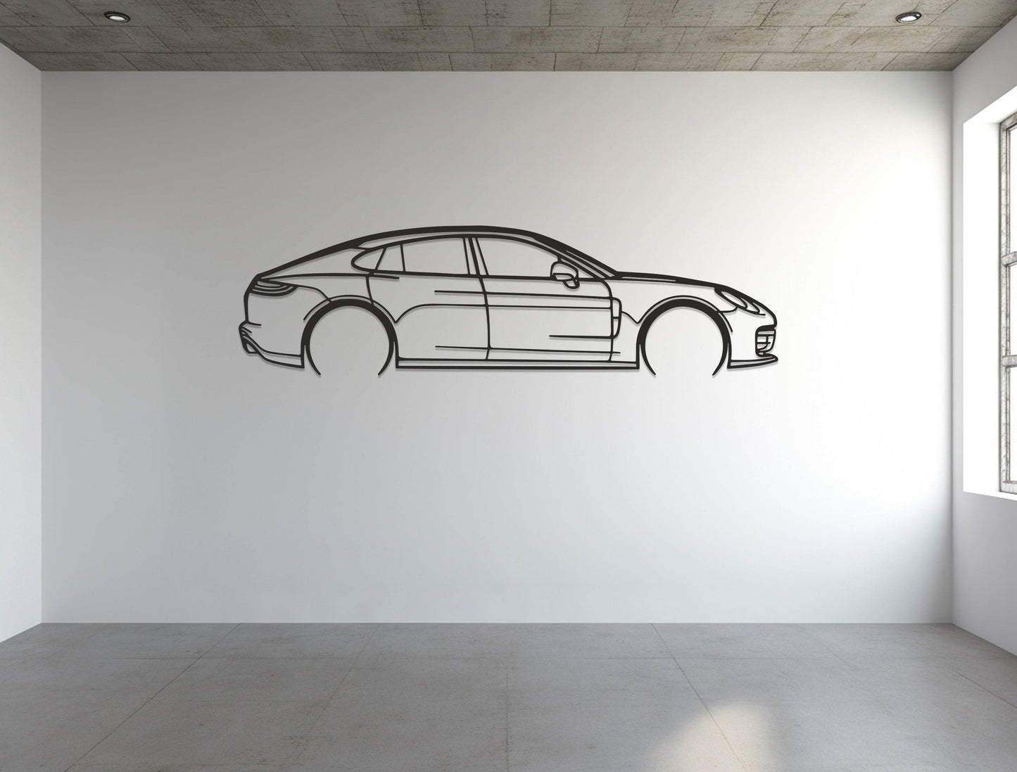 Panamera - Metal Wall Art - Metal Art