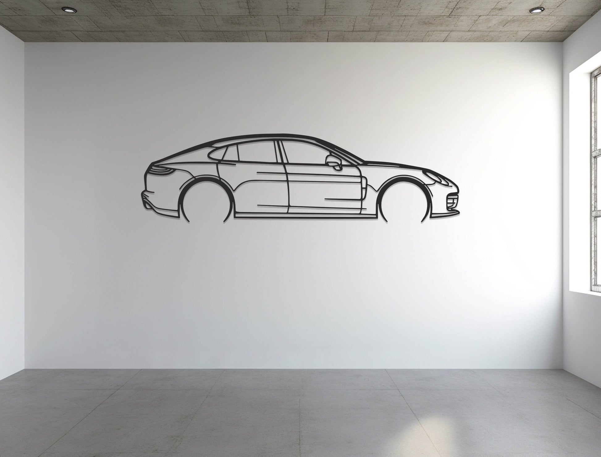 Panamera - Metal Wall Art - Metal Art