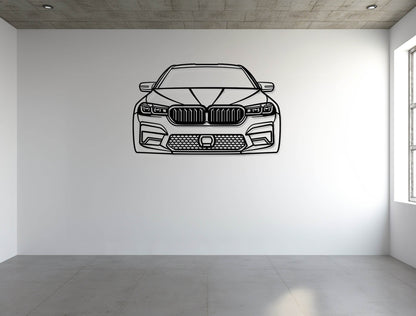 M5 Competition Front - Metal Wall Art - Metal Art