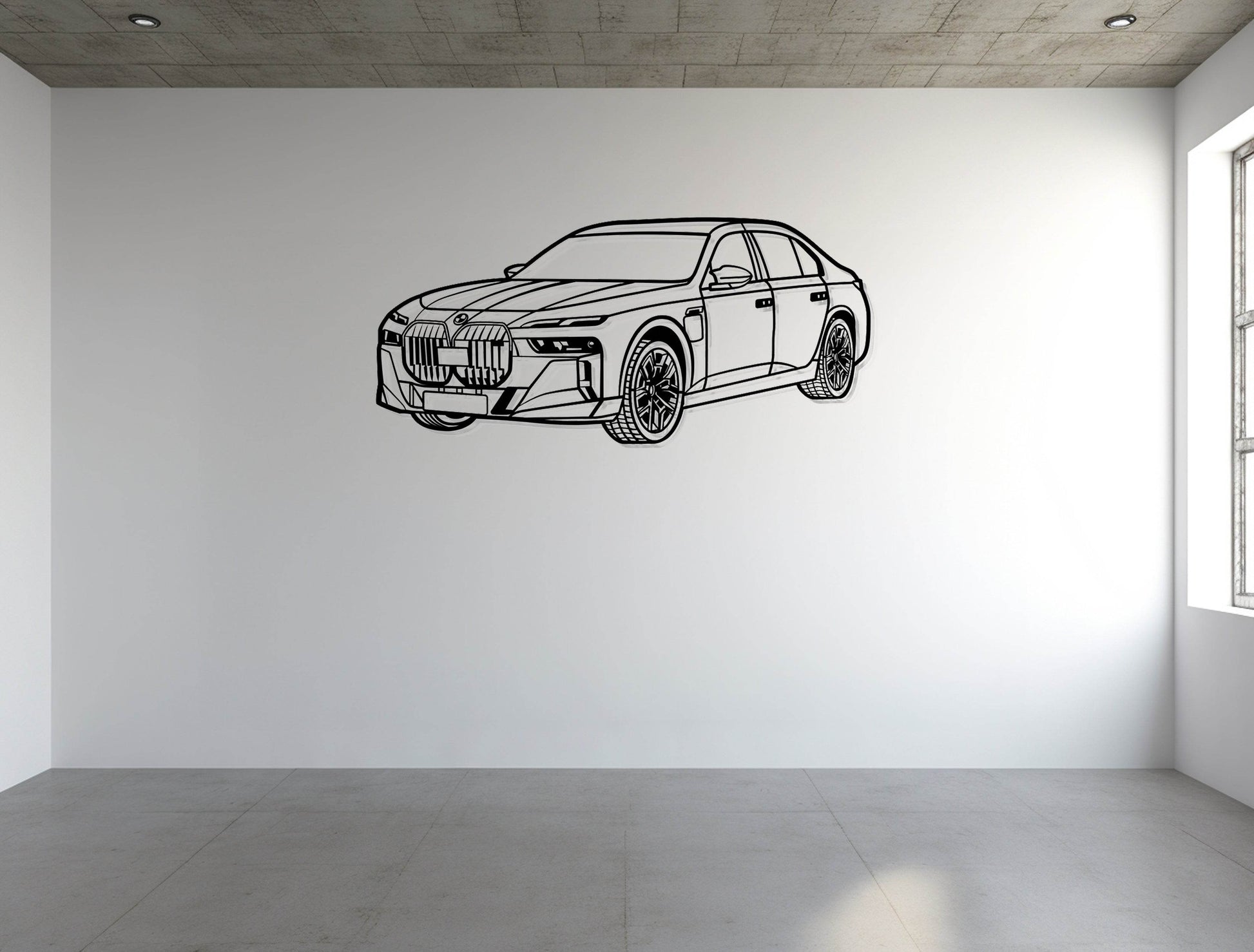 M760 XDrive Limousine - Metal Wall Art - Metal Art