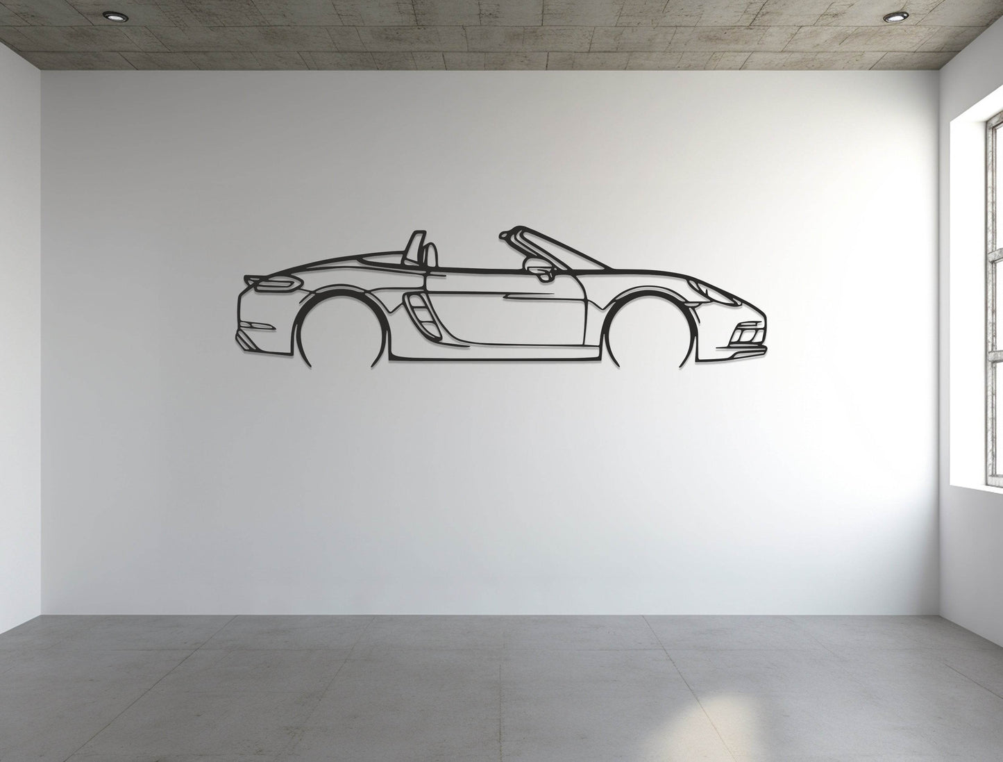 718 Boxster - Metal Wall Art - Metal Art