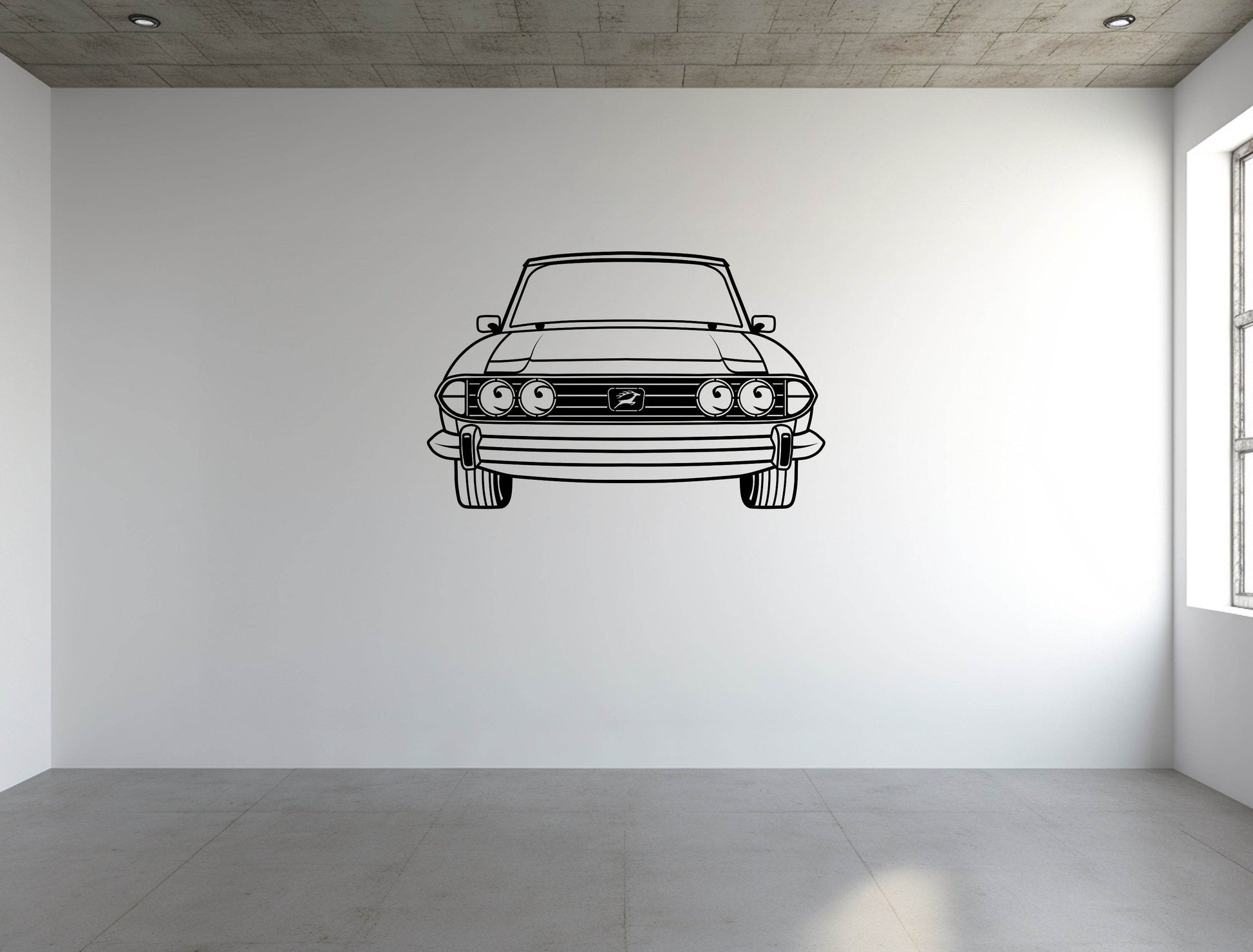 Triumph Stag Front - Metal Wall Art - Metal Art