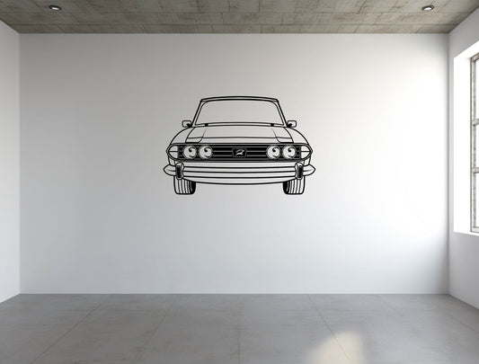 Triumph Stag Front - Metal Wall Art - Metal Art