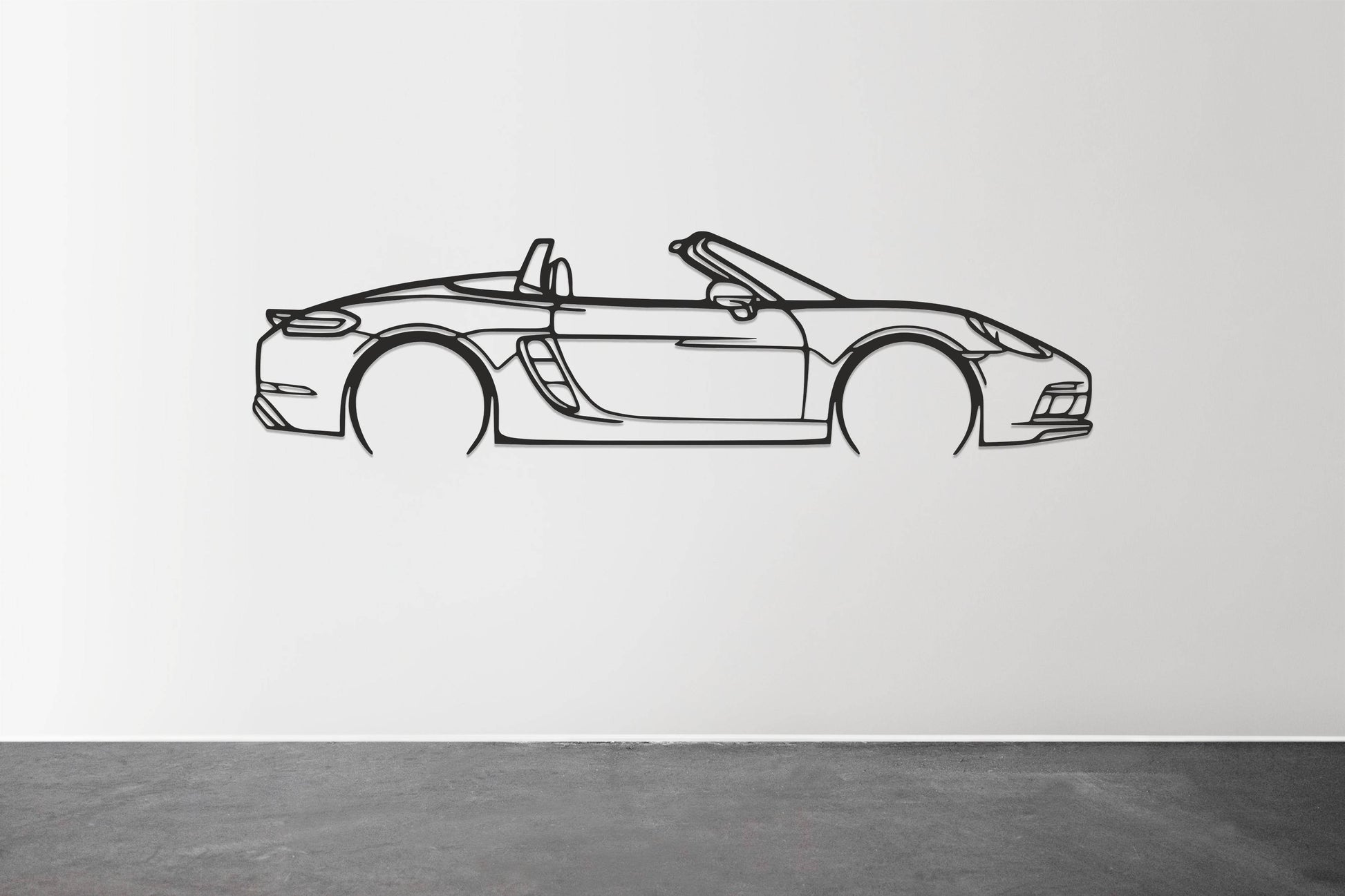 718 Boxster - Metal Wall Art - Metal Art