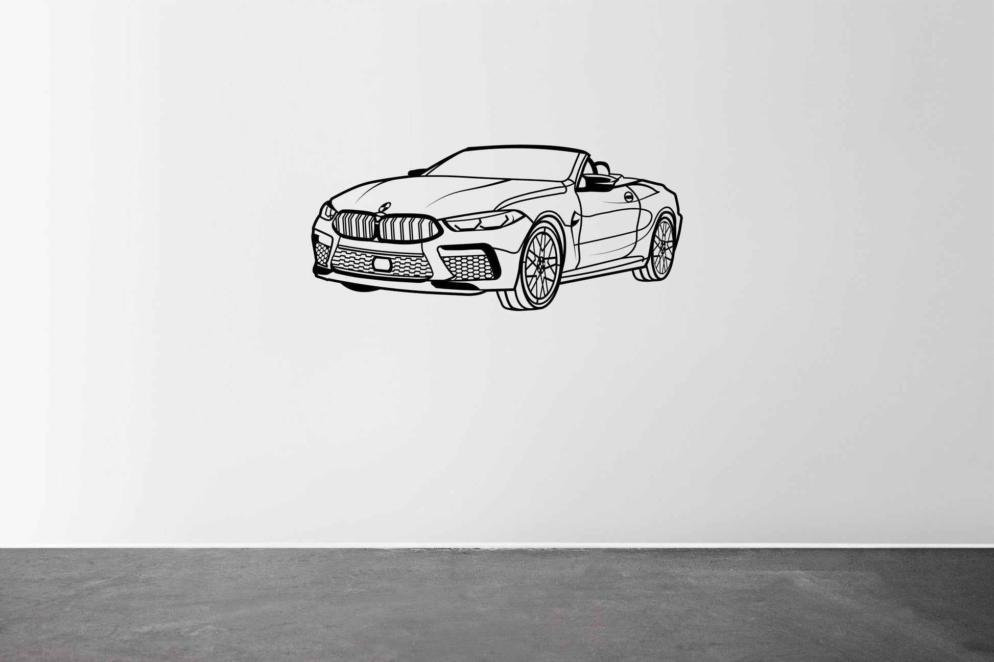 M8 Cabriolet - Metal Wall Art - Metal Art