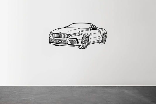 M8 Cabriolet - Metal Wall Art - Metal Art