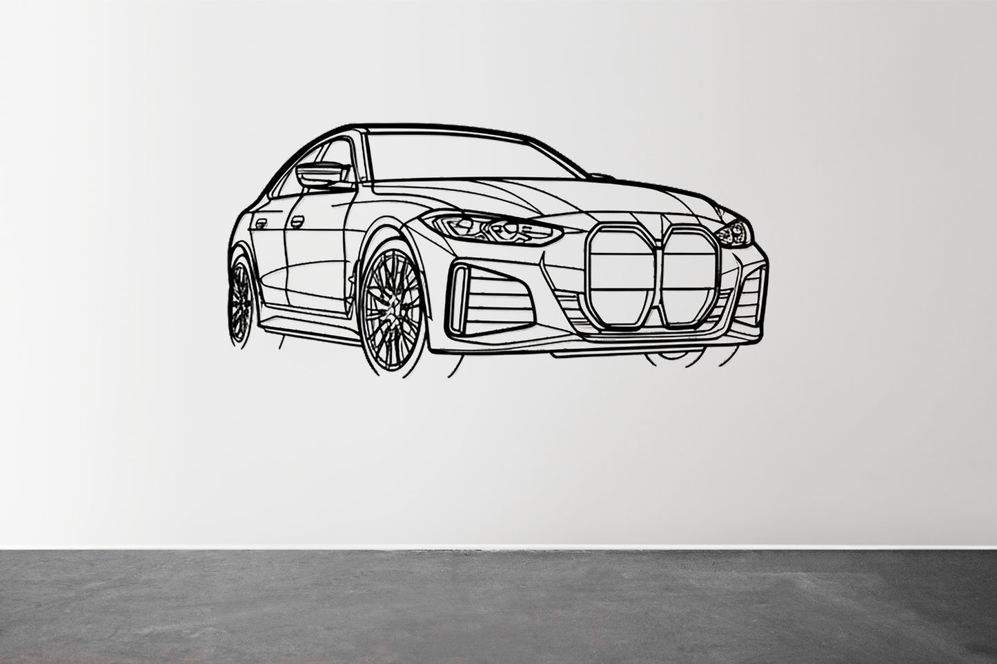 i4 M50 2024 - Metal Wall Art