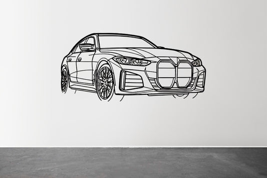 i4 M50 2024 - Metal Wall Art