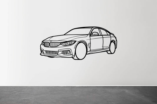 BMW 440i Grand Coupe - Metal Wall Art - Metal Art