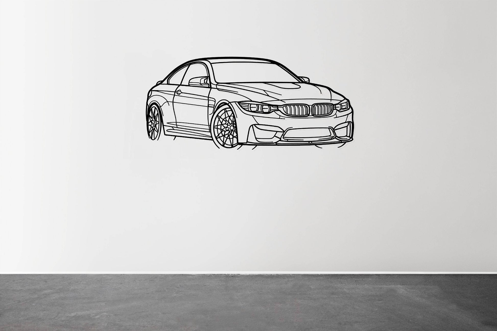 M4 F82 - Metal Wall Art - Metal Art
