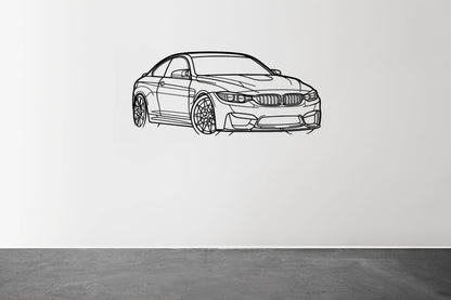 M4 F82 - Metal Wall Art - Metal Art