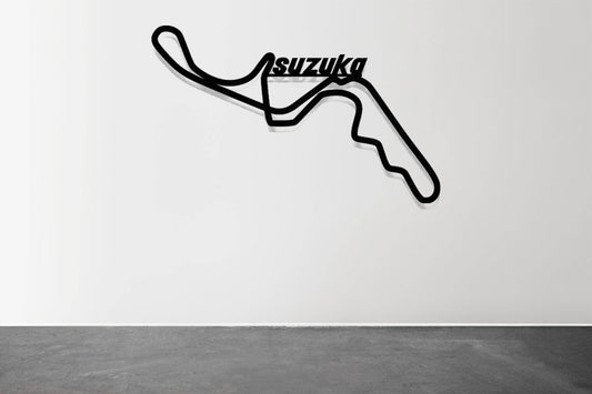 Suzuka Formula 1 Circuit - Metal Wall Art - Metal Art
