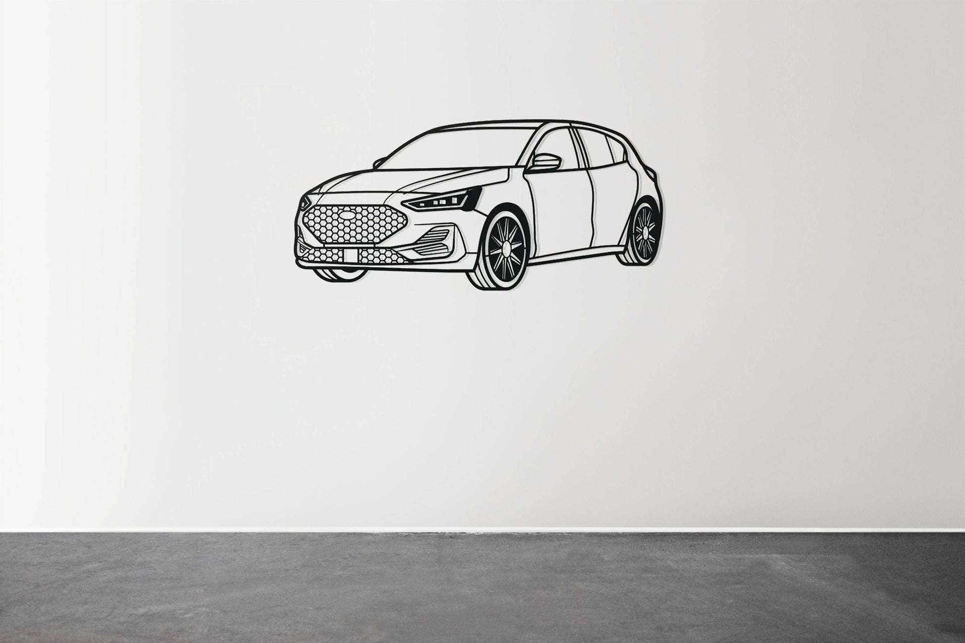 Focus ST Edition Perspective - Metal Wall Art - Metal Art