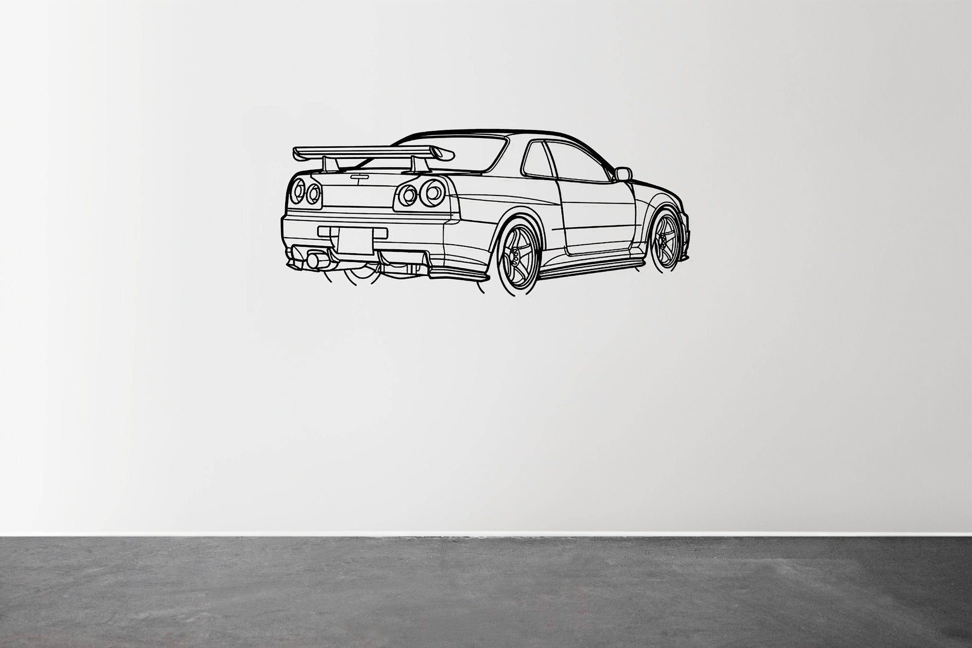 R34 GTR Nismo - Metal Wall Art - Metal Art