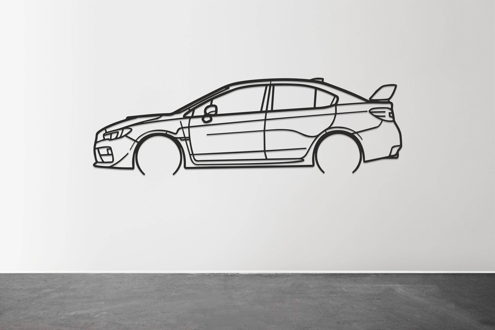 WRX STI - Metal Wall Art - Metal Art