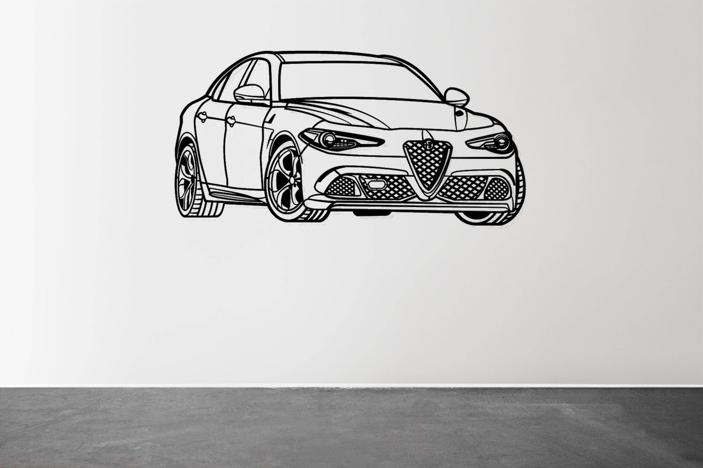 Guılıa Quadrıfoglıo Perspective - Metal Wall Art - Metal Art