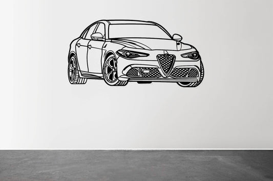Guılıa Quadrıfoglıo Perspective - Metal Wall Art - Metal Art