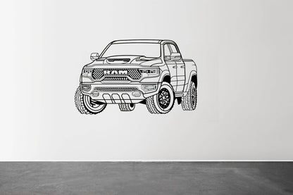 1500 TRX Perspective - Metal Wall Art - Metal Art