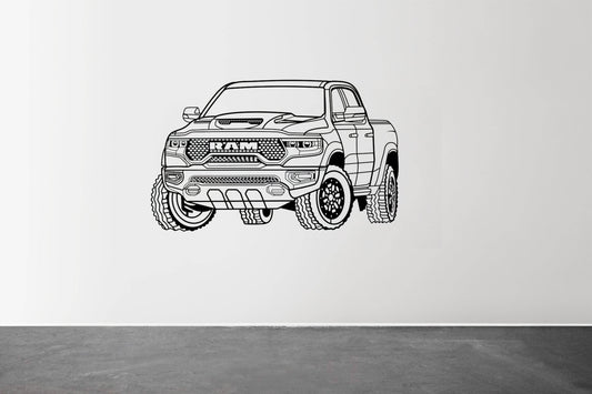 1500 TRX Perspective - Metal Wall Art - Metal Art