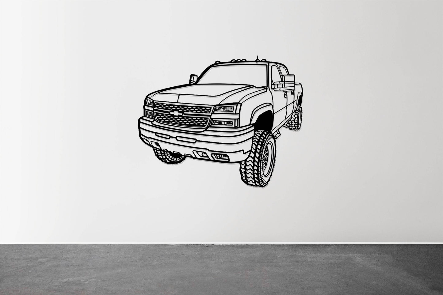 Silverado Perspective - Metal Wall Art - Metal Art