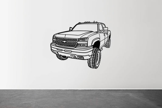 Silverado Perspective - Metal Wall Art - Metal Art