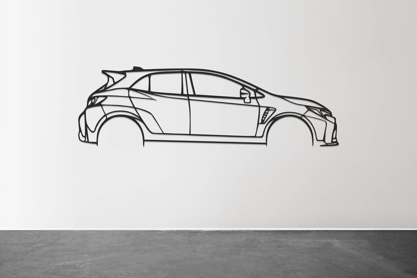 Corolla GR - Metal Wall Art - Metal Art