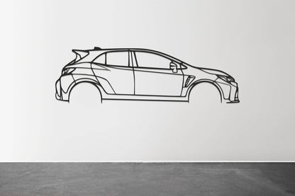 Corolla GR - Metal Wall Art - Metal Art