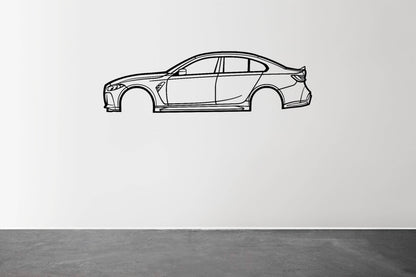 G80 M3 Competition - Metal Wall Art - Metal Art