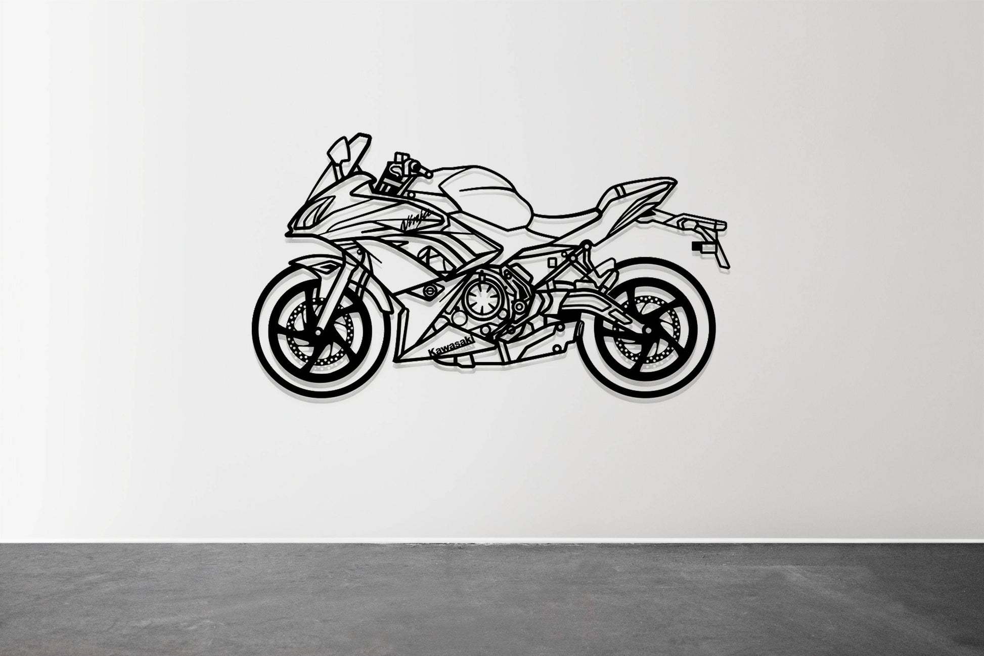 Ninja EX650M - Metal Wall Art - Metal Art