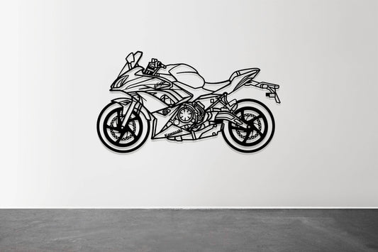Ninja EX650M - Metal Wall Art - Metal Art