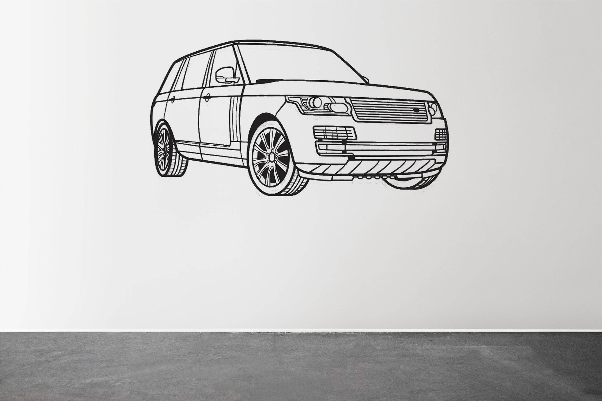 Range Rover - Metal Wall Art - Metal Art