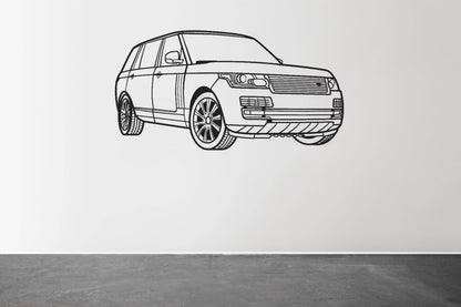 Range Rover - Metal Wall Art - Metal Art