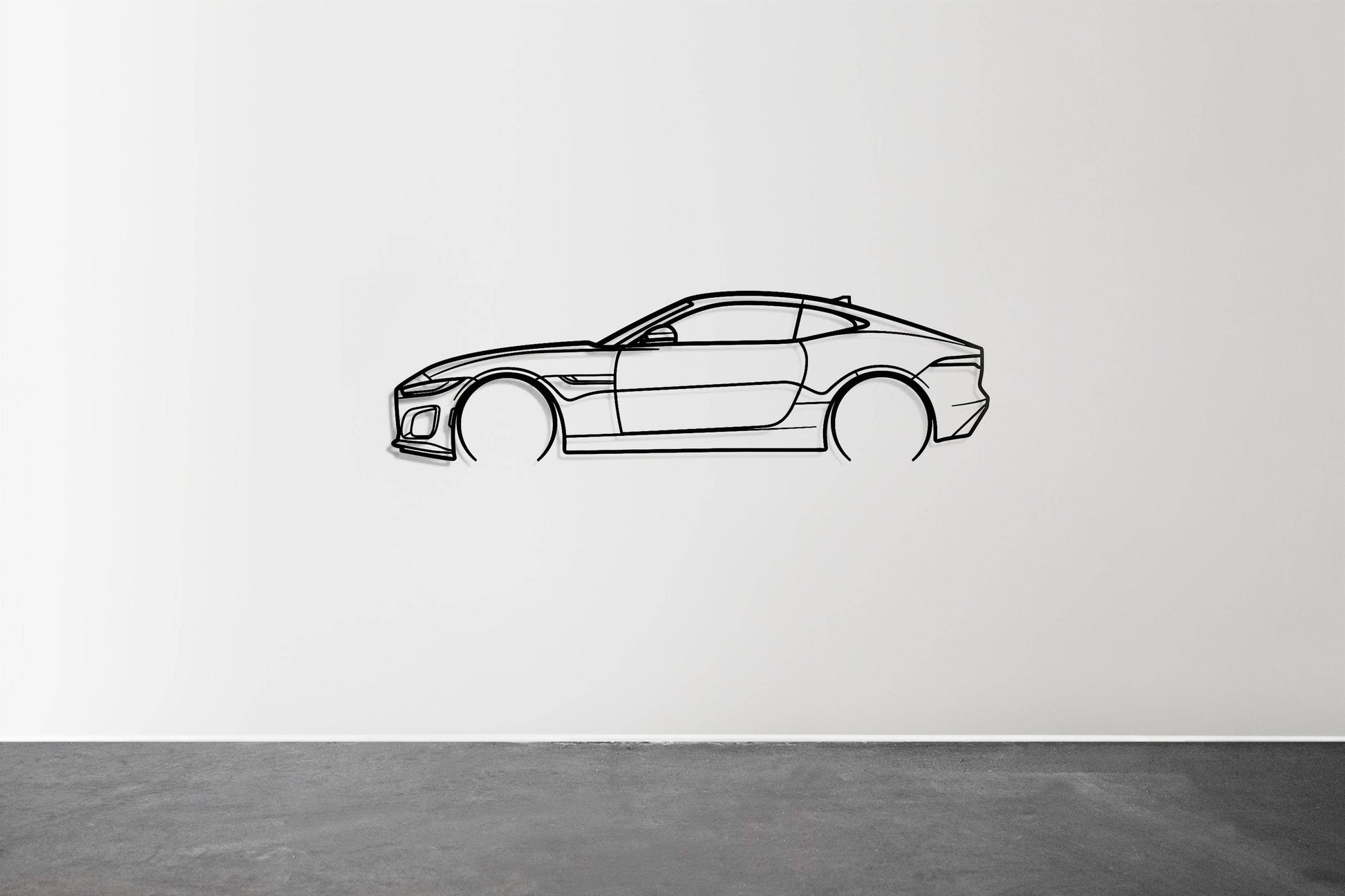 F Type P300 - Metal Wall Art - Metal Art